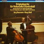 Jorg Baumann Klaus Stoll Originalwerke Violoncello Kontrabas, Kamermuziek, Ophalen of Verzenden, Zo goed als nieuw, 12 inch