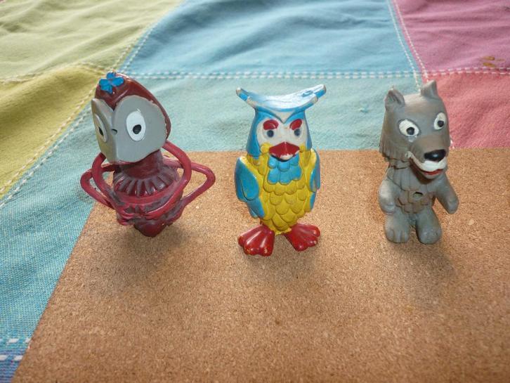 Mooie Fabeltjeskrant figuurtjes uit 1968 en 1985 goede staat, Verzamelen, Poppetjes en Figuurtjes, Gebruikt, Ophalen of Verzenden