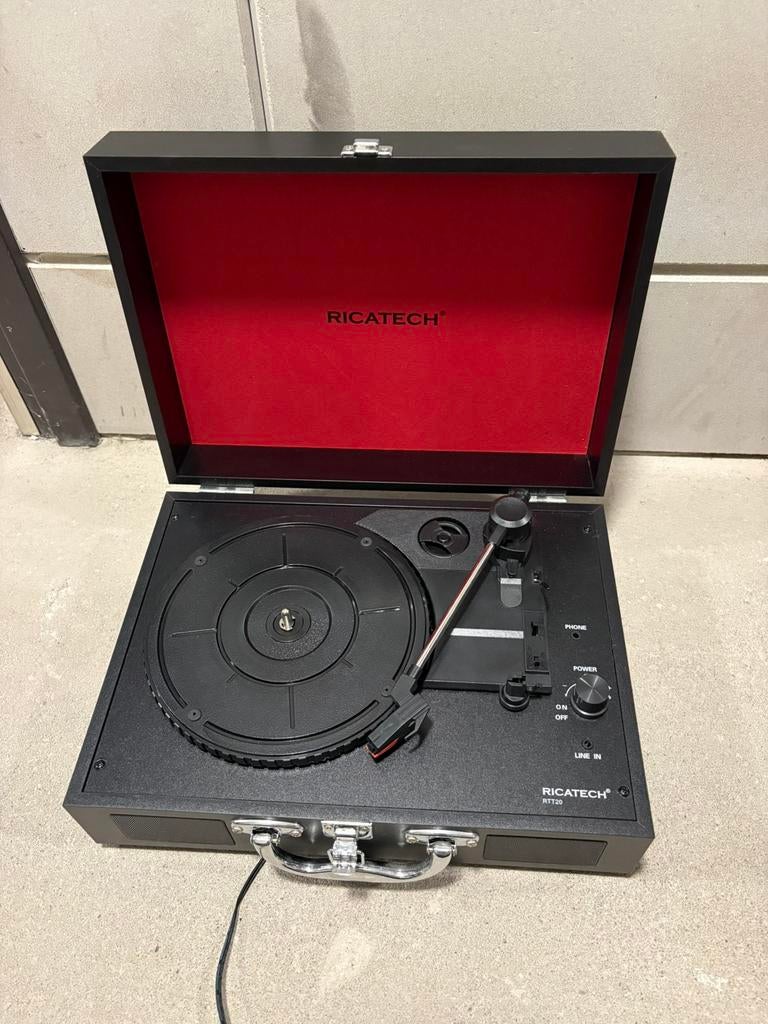Ricatech platenspeler, Ophalen, Zo goed als nieuw, Overige merken