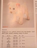 Steiff “Spotty” fox Terrier met knop 1904 ex museum stuk, Ophalen of Verzenden