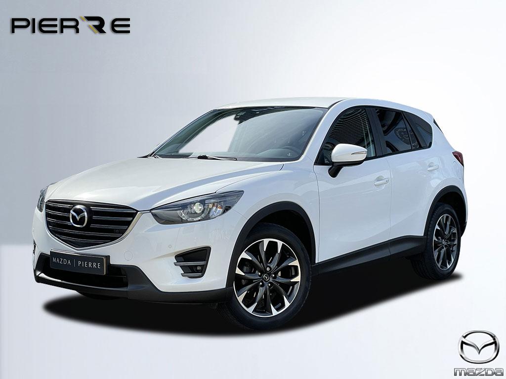 Mazda CX-5 2.0 SkyActiv-G 165 GT-M Line 2WD | LEDER | BOSE |, Voorwielaandrijving, Wit, Bedrijf, SUV of Terreinwagen