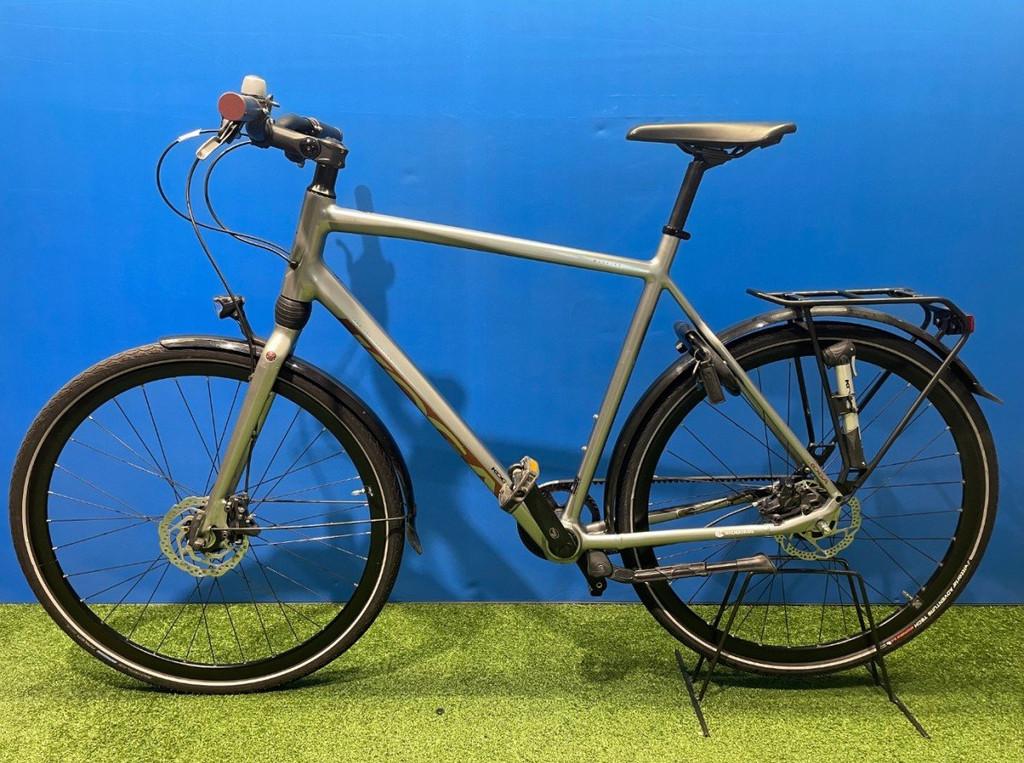 Koga F3 6.0 Belt Alfine 11 Heren Silver Smoke 60cm 2018, Overige merken, Gebruikt, -, - 0
-, NL