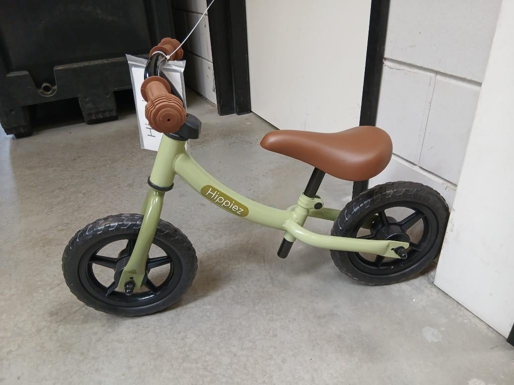 Hippiez loopfiets Worker Old Green vanaf 2 jaar, Ophalen, Nieuw, Loopfiets