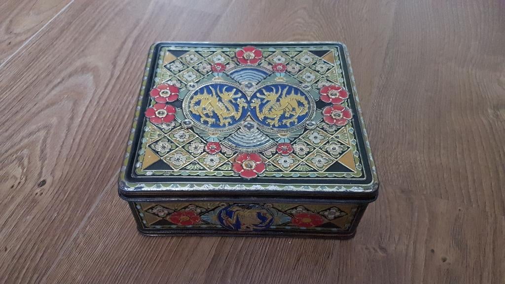 Niemeijer Koektrommel Container made in Holland 17x15,5x7 cm, Ophalen of Verzenden