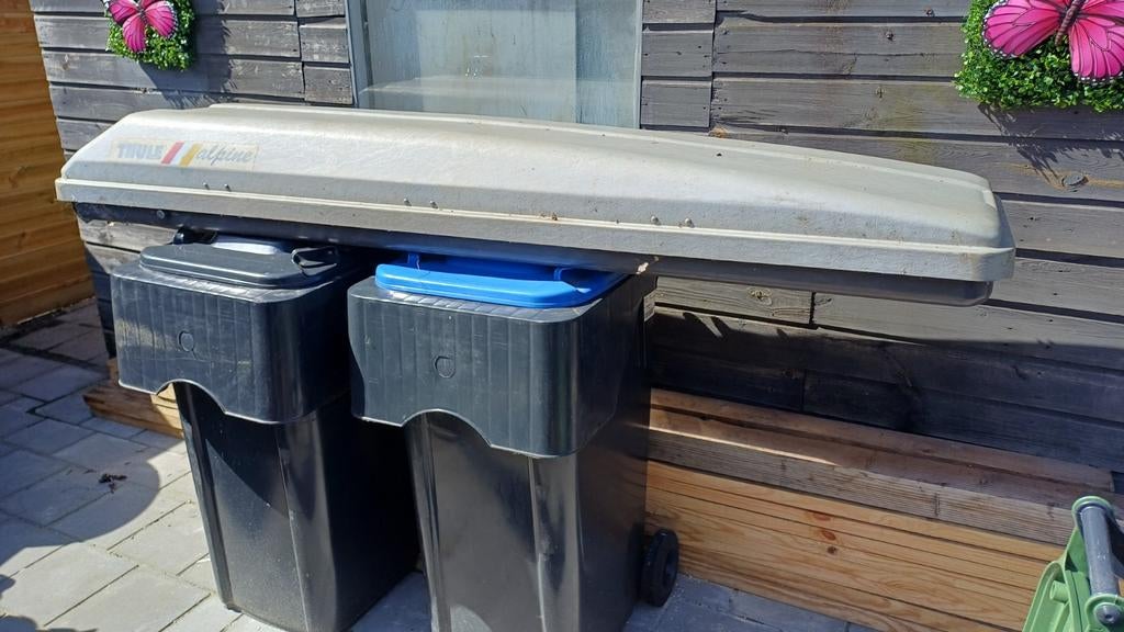 Thule alpine dakkoffer, Ophalen