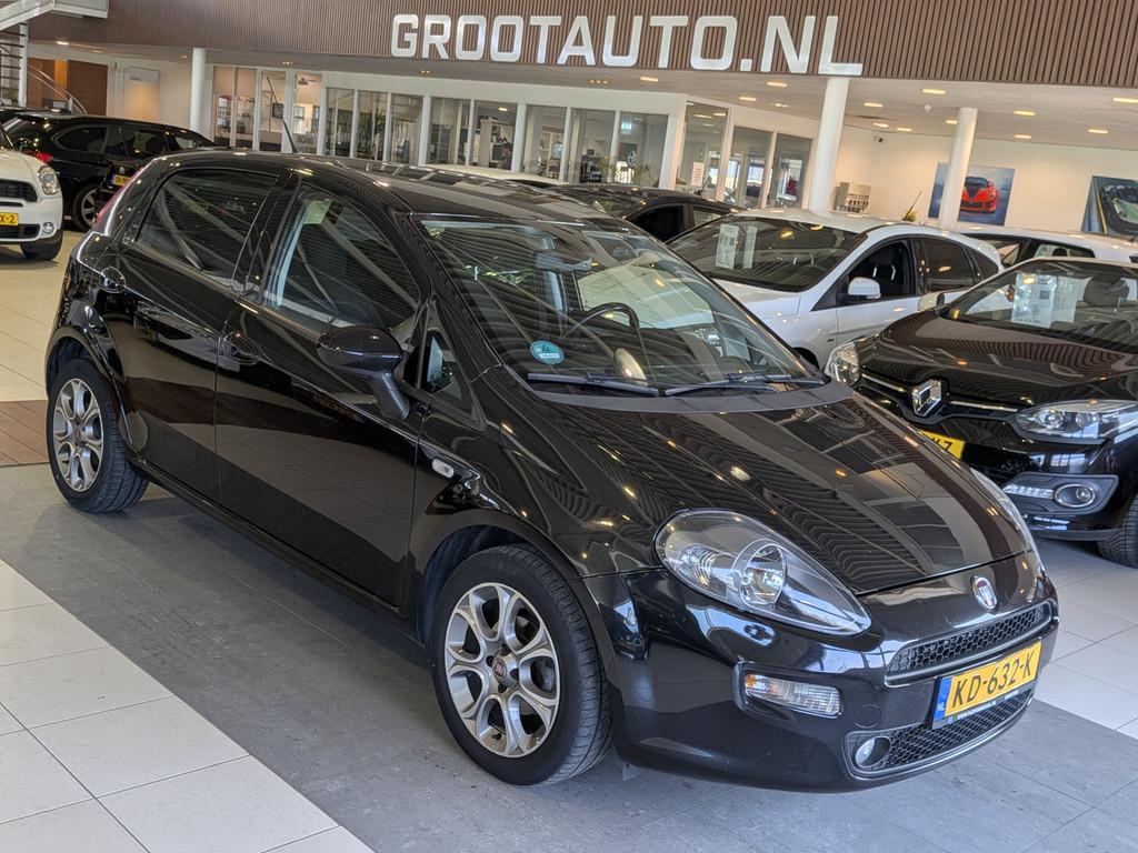 Fiat Punto Evo 0.9 TwinAir Lounge Airco, Cruise Control, Stu, Gebruikt, Origineel Nederlands, Bedrijf, Handgeschakeld