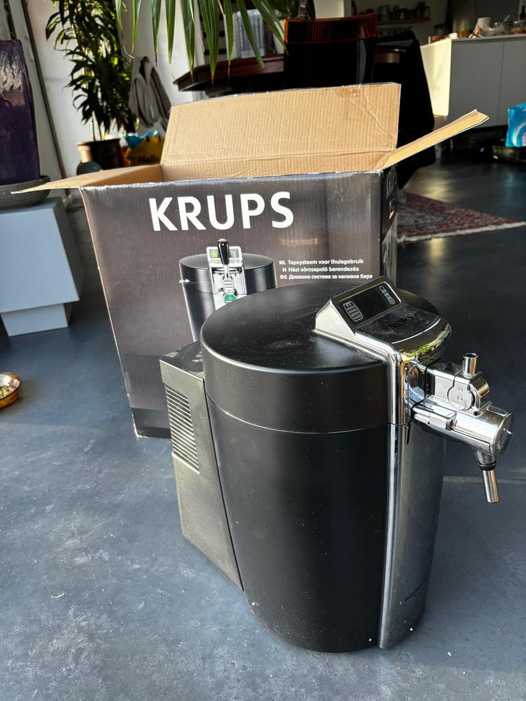 Krups beer tender, Witgoed en Apparatuur, Thuistaps, Ophalen of Verzenden, Zo goed als nieuw, Krups