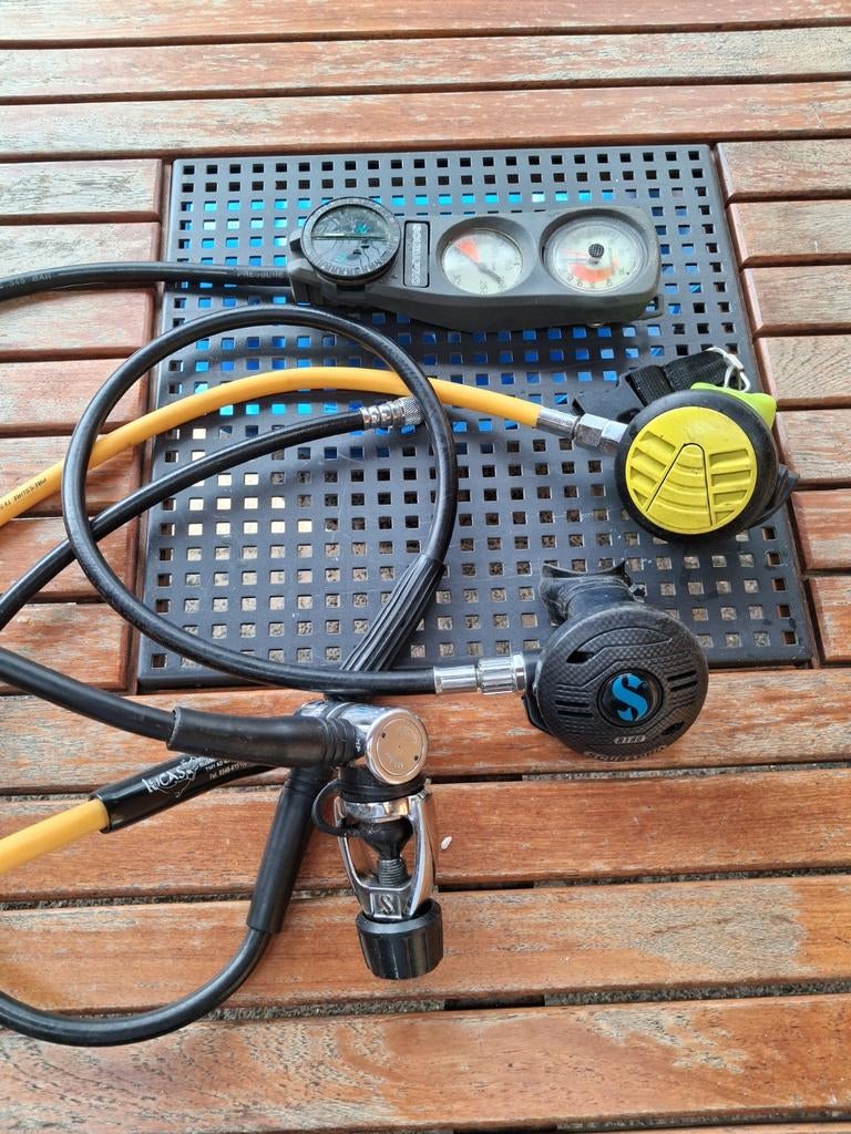 Duikautomaat Scubapro met eerste en tweede trap, Ophalen of Verzenden, Gebruikt