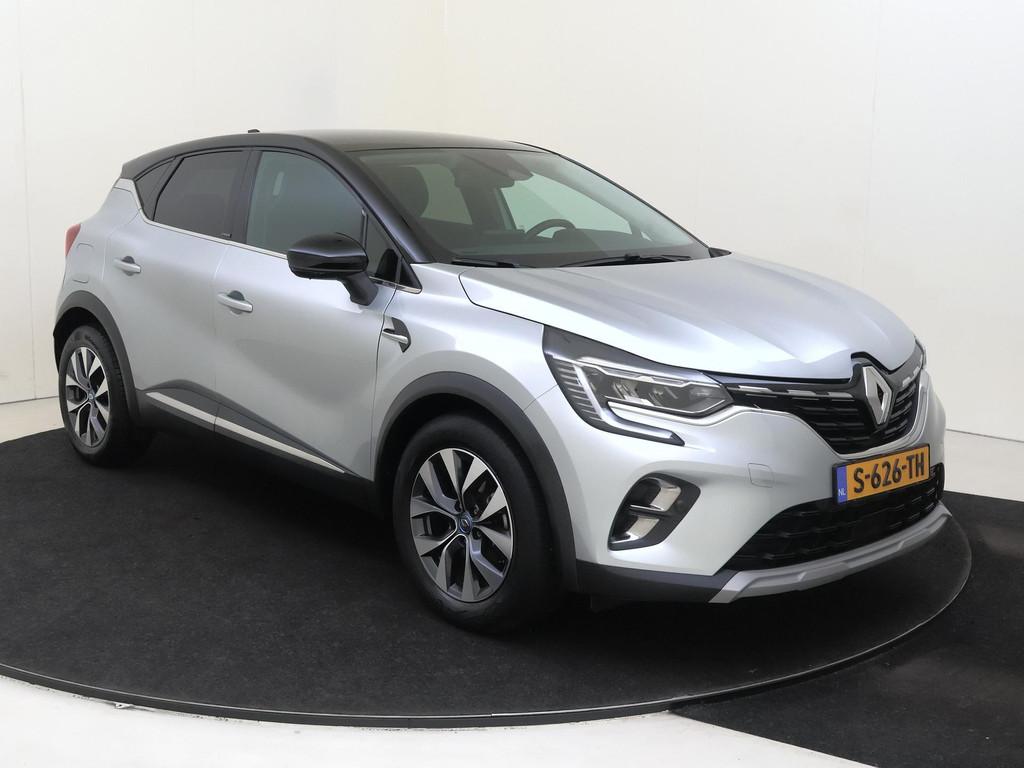 Renault Captur 1.6 E-Tech Plug-in Hybrid 160 PK Intens | App, Stof, Gebruikt, 4 cilinders, Plug-in hybride