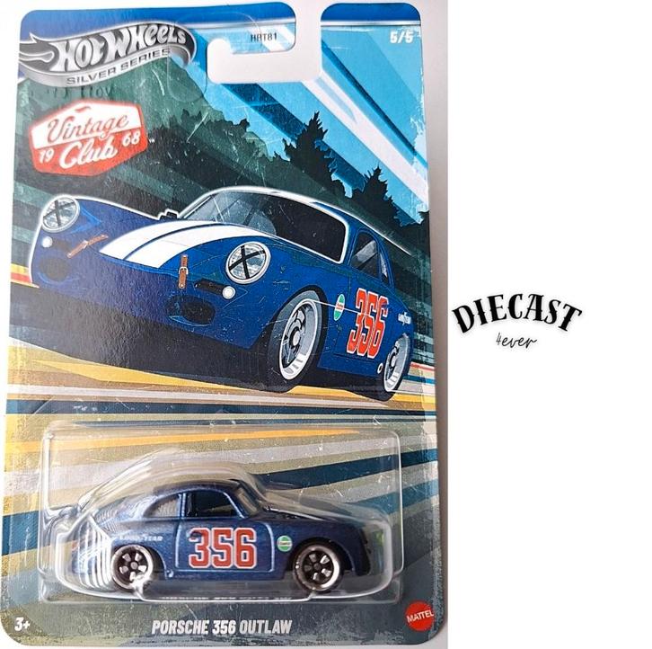 Hot Wheels Porsche 356 Outlaw Silver series, Hobby en Vrije tijd, Modelauto's | Overige schalen, Nieuw, Auto, Ophalen