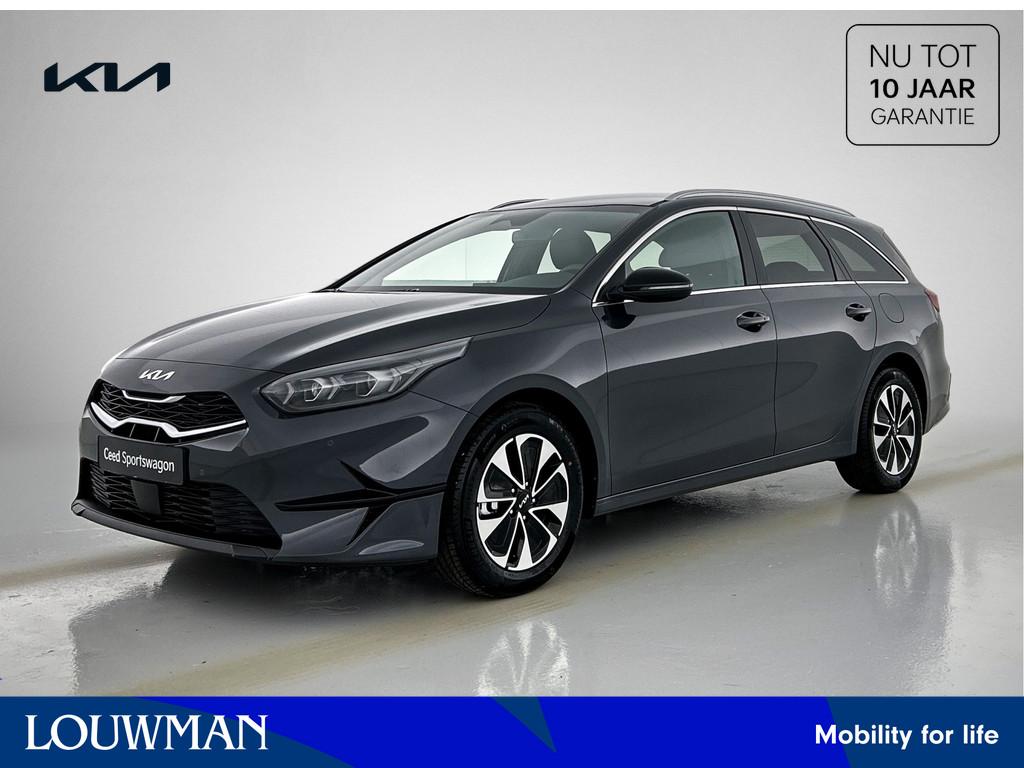Kia Ceed Sportswagon 1.0 T-GDi MHEV Design Edition JBL gelui, 12 maanden, Stof, 710 kg, Zwart