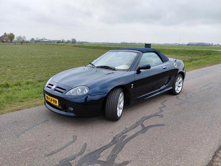 MG TF 1.8 I 135 PK 2003 Royal Blue, Auto's, MG, Particulier, TF, ABS, Airbags, Alarm, Centrale vergrendeling, Elektrische buitenspiegels