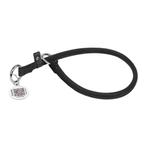 WAUDOG Soft Jerk-Choke Halsband Zwart XS Nek 16-21 cm KOOPJE, Ophalen of Verzenden, Handgemaakt, Nieuw