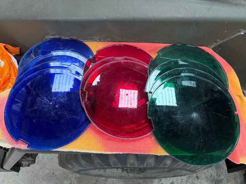 Elf Kleurenfilters voor verlichting Boogtent landmacht, Ophalen of Verzenden, Landmacht, Nederland, Overige typen