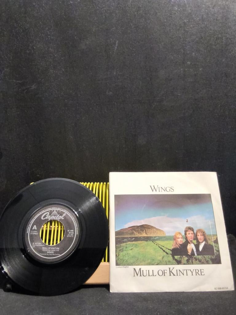 Wings. Mull of Kintyre. Vaste prijs €1., Ophalen of Verzenden, Gebruikt, Overige formaten, Poprock