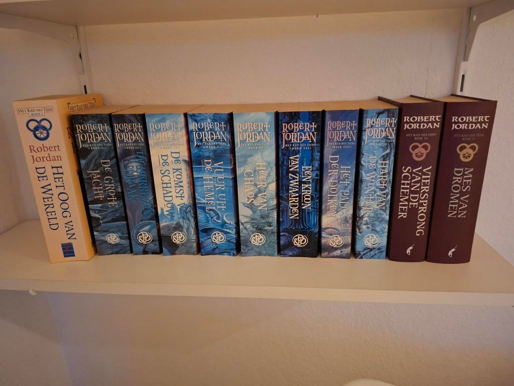 Robert Jordan, Rad des Tijds, deel 1 tot en met 11, Boeken, Fantasy, Ophalen