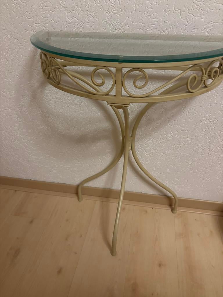 Mooie sidetable, 100 tot 150 cm, Ophalen of Verzenden, Zo goed als nieuw, 25 tot 50 cm