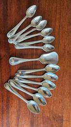 Potosi Silver Lepeltjes Set (1878-1921) - 13 stuks, Antiek en Kunst, Antiek | Bestek, Ophalen of Verzenden