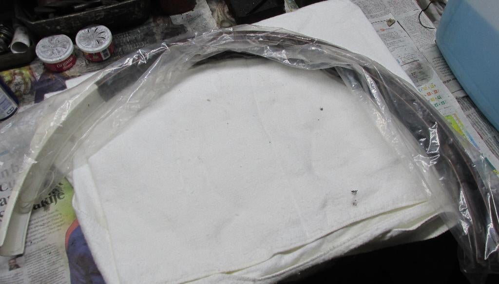 Gazelle oldtimer spatborden in bruin, Fietsen en Brommers, Fietsonderdelen, Staal, Ophalen of Verzenden, Stadsfiets, Gazelle