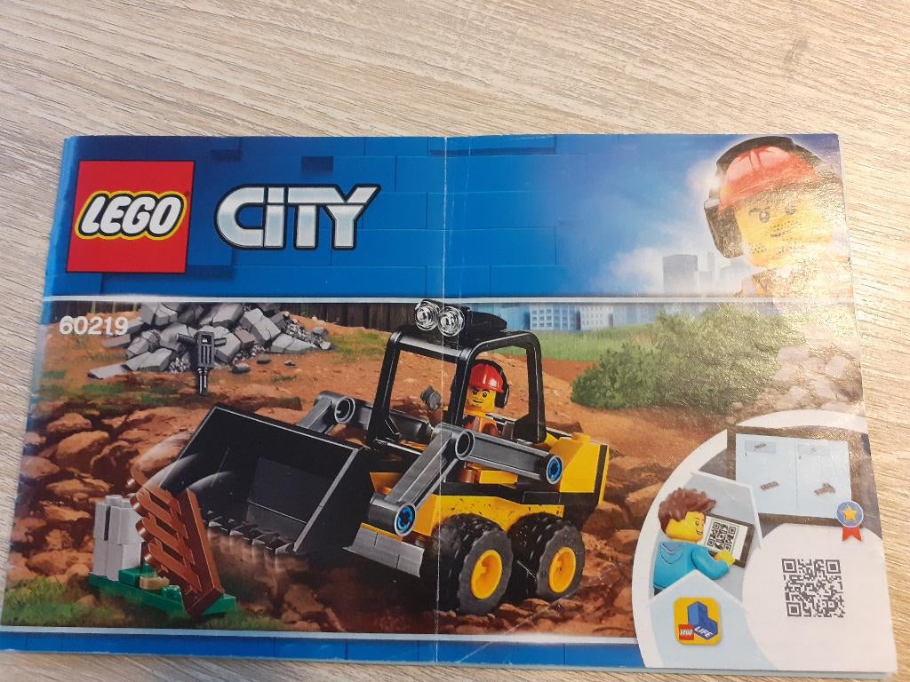 Lego 60219 Bouwbeschrijving, Ophalen of Verzenden, Gebruikt