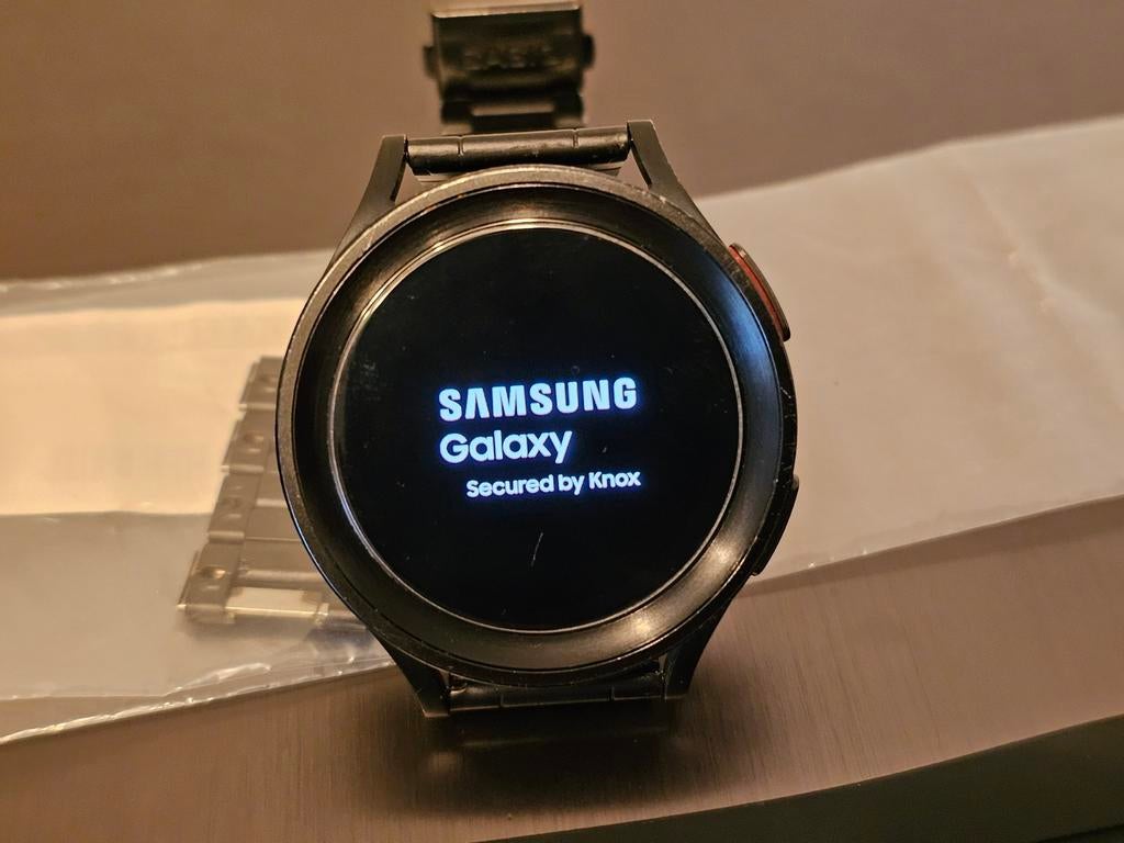 Samsung Galaxy Watch5 Pro LTE, Gebruikt, Zwart, Ophalen of Verzenden, Samsung