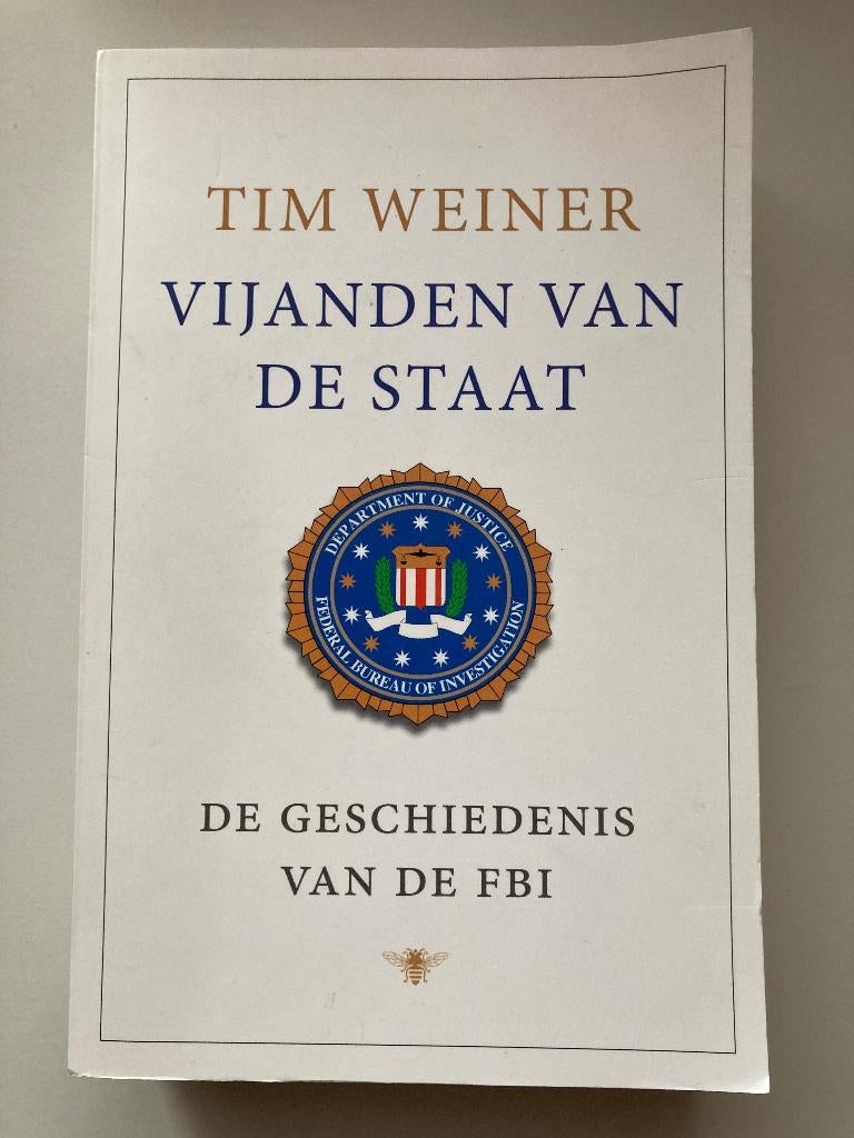 Vijanden van de staat de geschiedenis van de FBI, Ophalen of Verzenden, 20e eeuw of later, Gelezen, Noord-Amerika