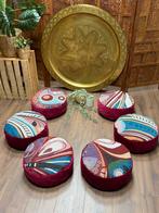 UITVERKOOP- Vloerkussens / Meditatie kussens - 40x20cm, ., Rond, Nieuw, Ophalen of Verzenden