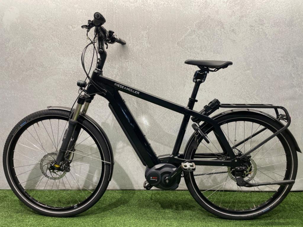 Riese & Müller Charger vario 447Wh. Heren Mat Zwart 54cm 20, Fietsen en Brommers, Elektrische fietsen, Riese & Müller, Gebruikt