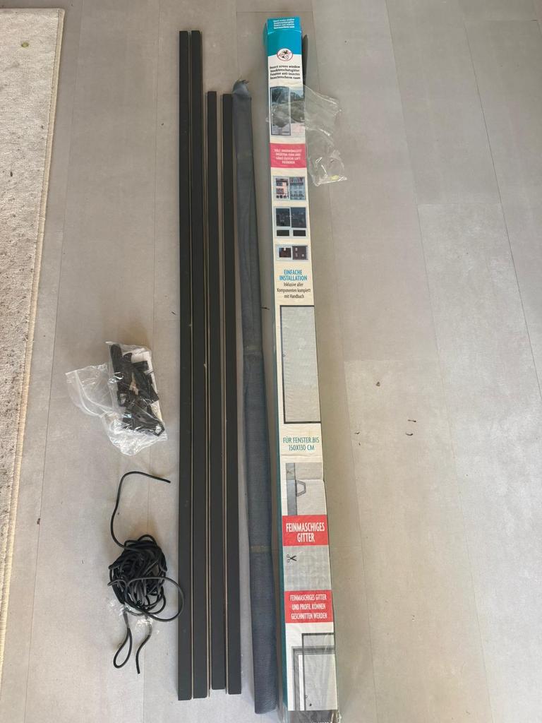 Raam hor tegen vliegen, Ophalen