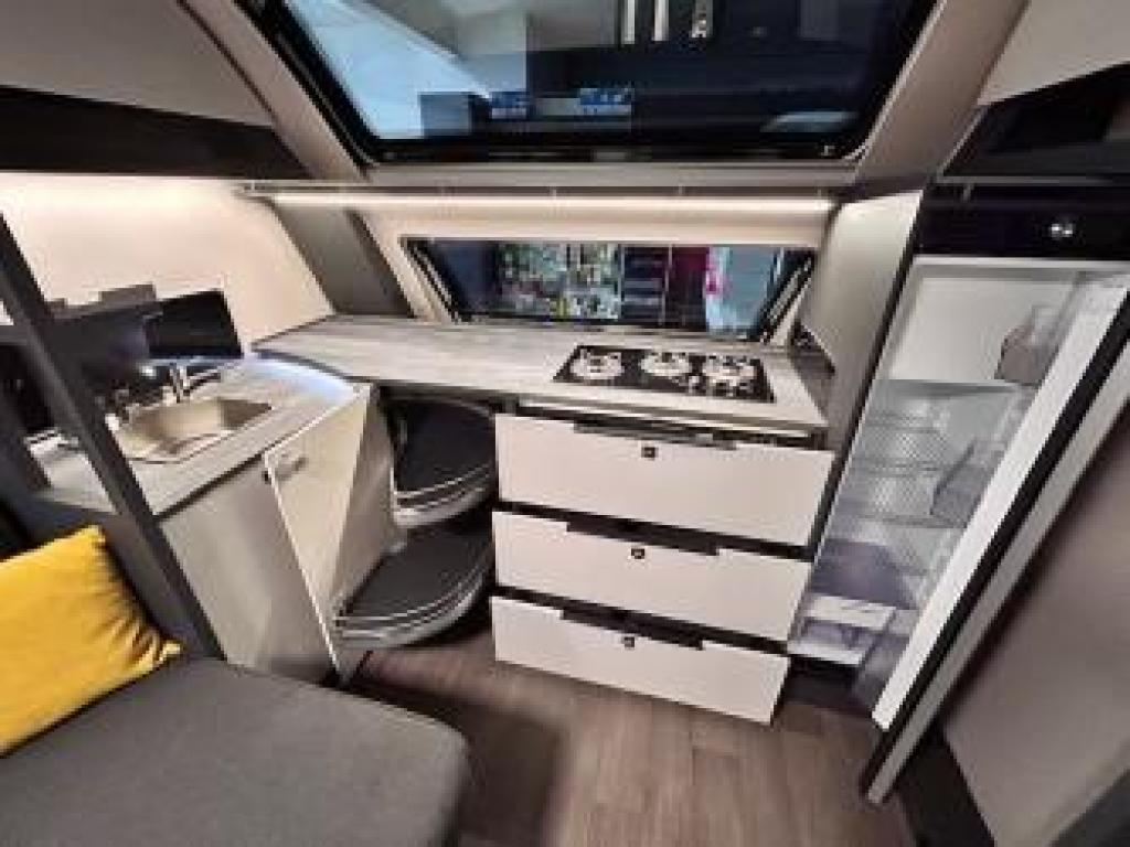 Hobby Maxia 660 WQM NIEUW + AIRCO + Voortent, Caravans en Kamperen, Caravans, Rondzit, Hobby, Bedrijf, Ringverwarming