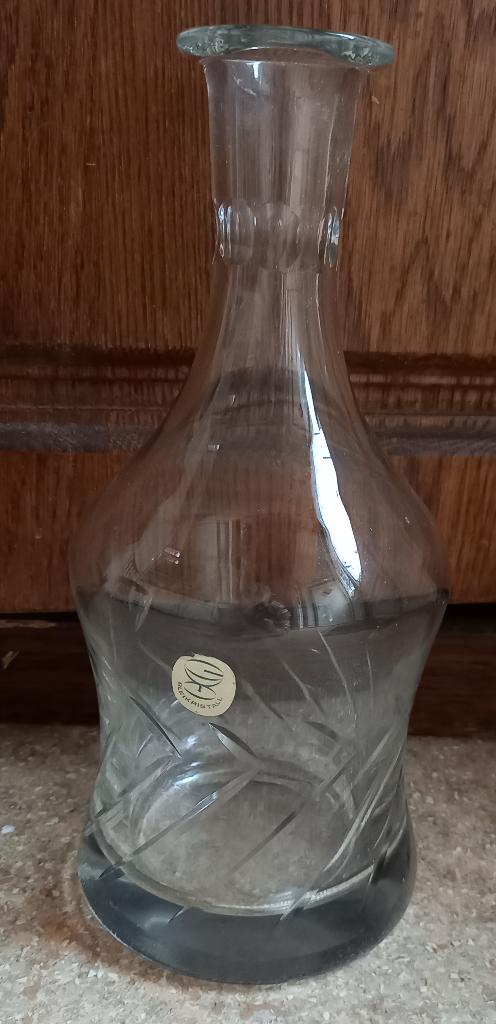 Karaf van Bleikristal, puntgaaf, Antiek en Kunst, Antiek | Glas en Kristal, Ophalen of Verzenden