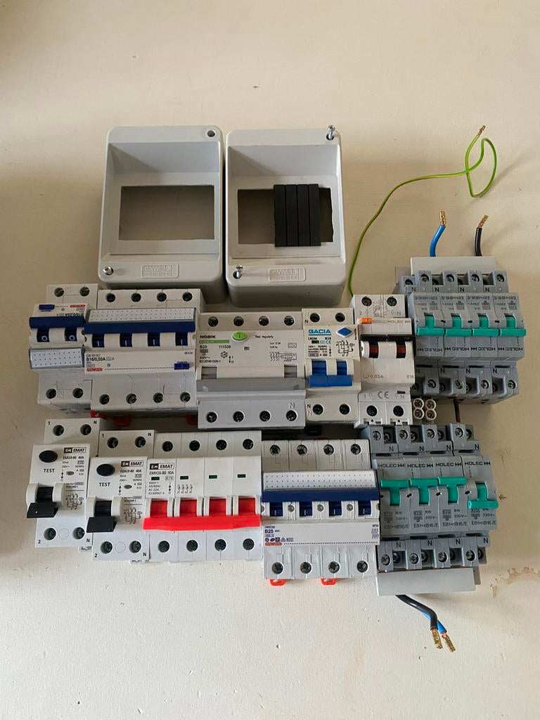 Meterkast - groepen en aardlekschakelaars, Ophalen, Gebruikt, Overige typen