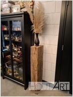 Zuil / plantenzuil spoorbiels NIEUW!, Info@hout-art.nl, Nieuw, Ophalen of Verzenden, Hoeves 3 in Schijndel