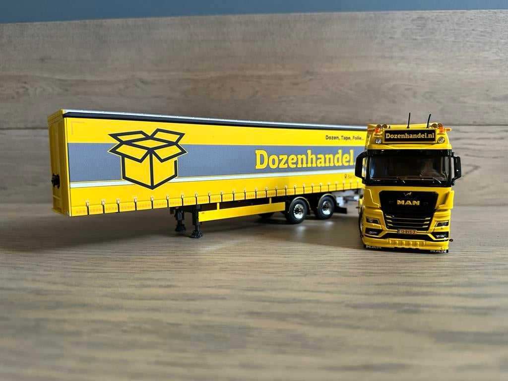 MAN TGX - BARNEVELDSE DOZENHANDEL - WSI (Zo goed als nieuw), Hobby en Vrije tijd, Modelauto's | 1:50, Ophalen of Verzenden, Zo goed als nieuw