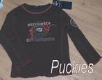 Maat 104 Bruine Pirouette longsleeve NIEUW (6539), Kinderen en Baby's, Kinderkleding | Maat 104, Meisje, Nieuw, Ophalen of Verzenden