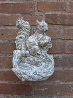 Eekhoorn bakje wanddecoratie betonnen beeld tuinbeeld beton, Tuin en Terras, Ophalen of Verzenden, Nieuw