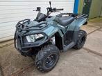 Kymco MXU 300 met landbouwkenteken, Ophalen
