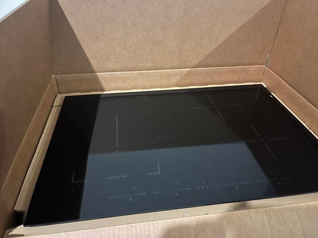 ROGESTAD Inductie kookplaat, IKEA zwart, 78 cm. Geheel NIEUW, Witgoed en Apparatuur, Ophalen, Nieuw, 4 kookzones, Inbouw