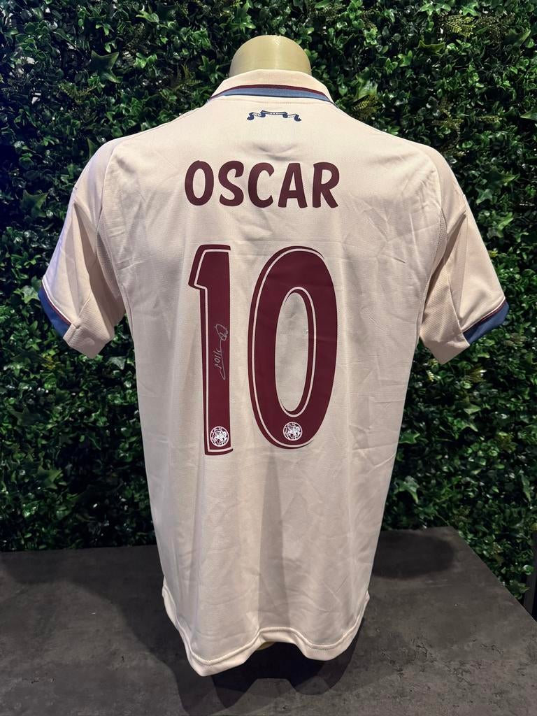 Oscar Gloukh gesigneerde derde shirt Ajax met videobewijs, Verzamelen, Sportartikelen en Voetbal, Verzenden, Nieuw, Ajax, Shirt