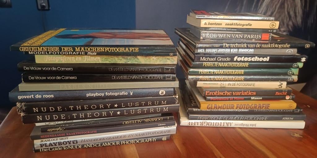 Collectie (naakt)fotografieboeken — 29 titels, Ophalen, Gelezen, Fotografie algemeen