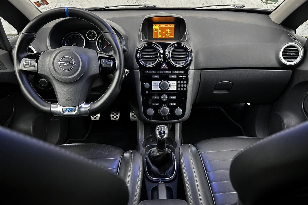 Opel Corsa 1.6-16V T OPC | 192 PK | Lederen bekleding | Stoe, Auto's, Opel, Gebruikt, Zwart, Leder, Bedrijf