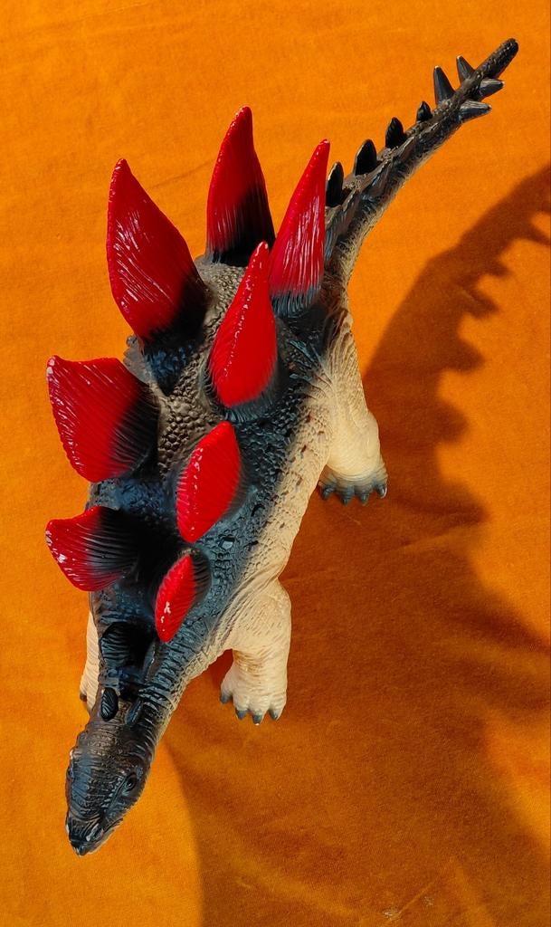 Grote Stegosaurus speelgoedfiguur - 58 cm lang, Ophalen of Verzenden, Gebruikt, Jongen of Meisje