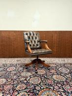Klassiek Engels Chesterfield Bureaustoel, Ophalen of Verzenden