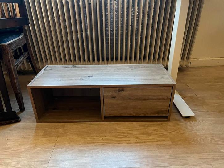 Klein tv-meubel VidaXL - eiken kleur, Huis en Inrichting, Kasten | Televisiemeubels, Zo goed als nieuw, Minder dan 100 cm, 50 tot 100 cm