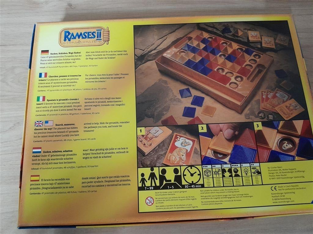 Ramses II - ramses 2 - s1611, Hobby en Vrije tijd, Gezelschapsspellen | Bordspellen, Ophalen of Verzenden, Zo goed als nieuw