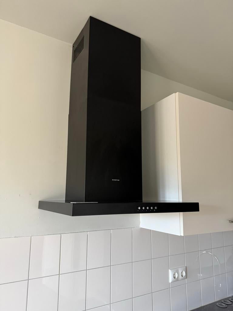 Inventum Afzuigkap AKB6005ZWA, Witgoed en Apparatuur, Afzuigkappen, Gebruikt, Wandschouwkap, Ophalen of Verzenden, Vrijstaand