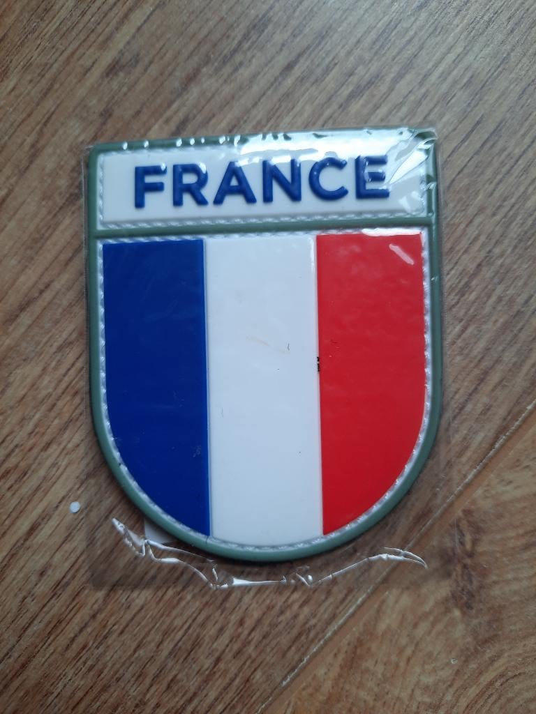 Patch / Embleem 3D PVC Armee Française in 3 kleuren., Ophalen of Verzenden, Overige soorten, Overige gebieden, Embleem of Badge