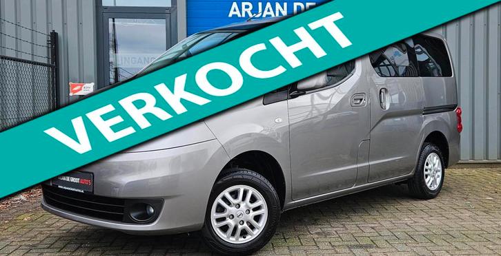 Nissan Evalia 1.6 110PK 7 Persoons A/C Navi Clima Cruise Cam, Auto's, Nissan, Bedrijf, Te koop, Overige modellen, ABS, Achteruitrijcamera