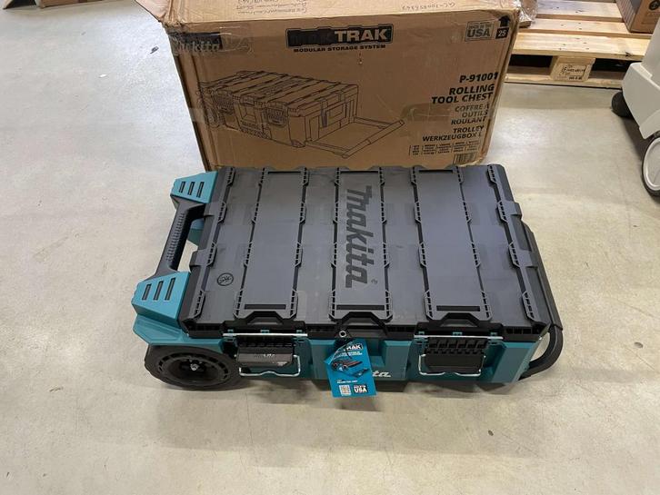Makita P-91001 MAKTRAK Gereedschapskist Trolley, Doe-het-zelf en Verbouw, Gereedschap | Handgereedschap, Zo goed als nieuw, Ophalen of Verzenden