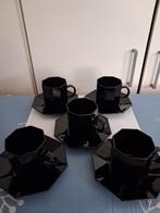 ARCOROC OCTIME - 5 kop en schotels - gehard glas, Ophalen of Verzenden, Overige typen